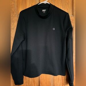 Chase Bank Lands' End Black Long Sleeve Tee